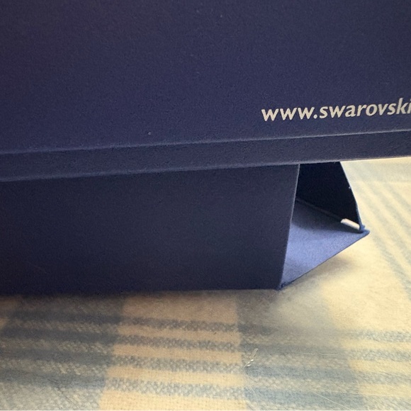 Swarovski Blue Christmas Ornament Box collectible - Picture 6 of 9